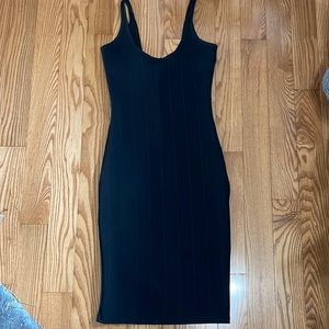 Gently worn black bandage dress